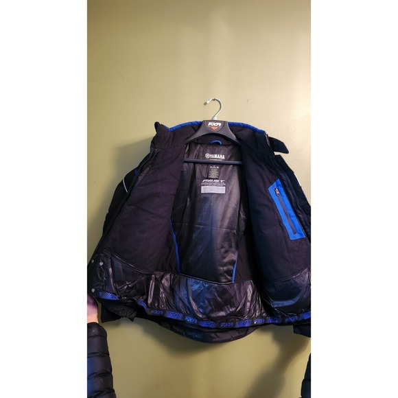 Yamaha OCTANE FXR Mens‎ Black/blue Winter Jacket. Riding/snowmobile. Medium.NWT - Picture 8 of 10